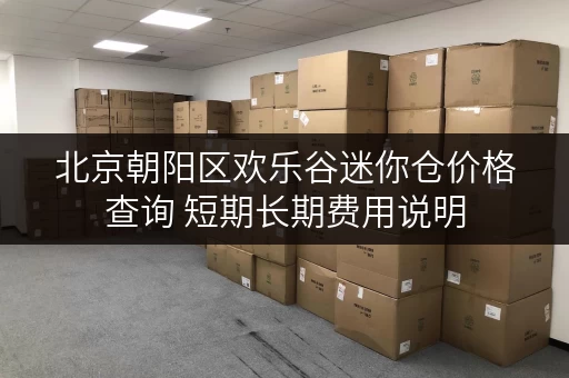 北京朝阳区欢乐谷迷你仓价格查询 短期长期费用说明 北京朝阳区欢乐谷迷你仓价格查询 短期长期费用说明