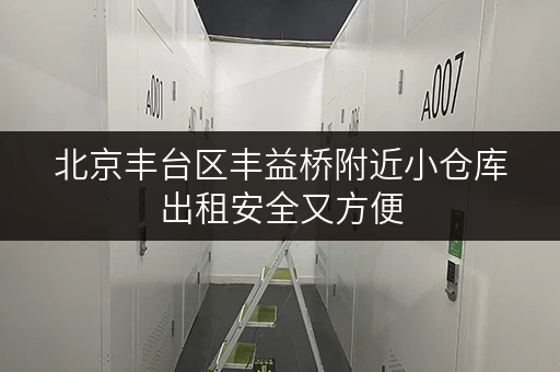 北京丰台区丰益桥附近小仓库出租安全又方便
