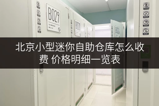 北京小型迷你自助仓库怎么收费 价格明细一览表