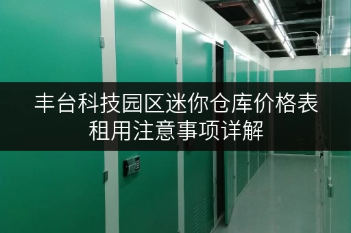 丰台科技园区迷你仓库价格表租用注意事项详解