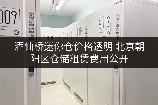 酒仙桥迷你仓价格透明 北京朝阳区仓储租赁费用公开