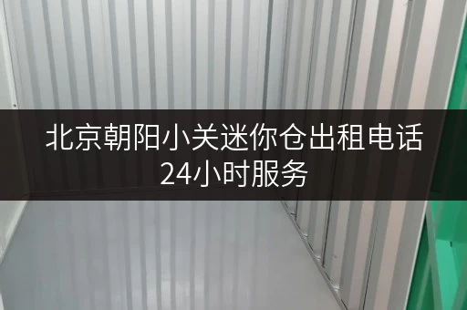 北京朝阳小关迷你仓出租电话24小时服务