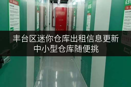 丰台区迷你仓库出租信息更新中小型仓库随便挑