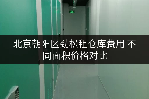 北京朝阳区劲松租仓库费用 不同面积价格对比