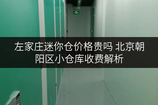 左家庄迷你仓价格贵吗 北京朝阳区小仓库收费解析