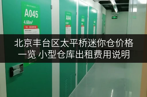 北京丰台区太平桥迷你仓价格一览 小型仓库出租费用说明