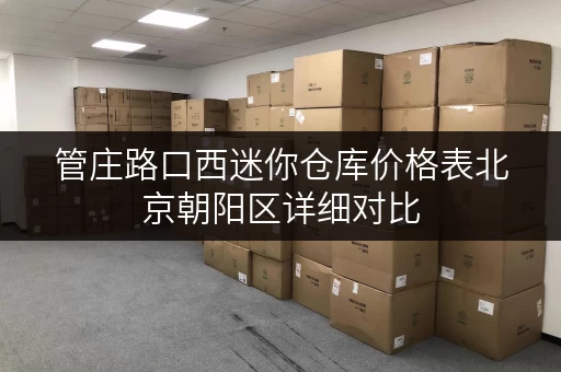 管庄路口西迷你仓库价格表北京朝阳区详细对比