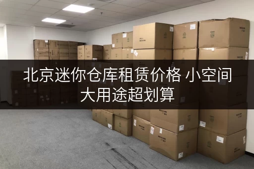 北京迷你仓库租赁价格 小空间大用途超划算
