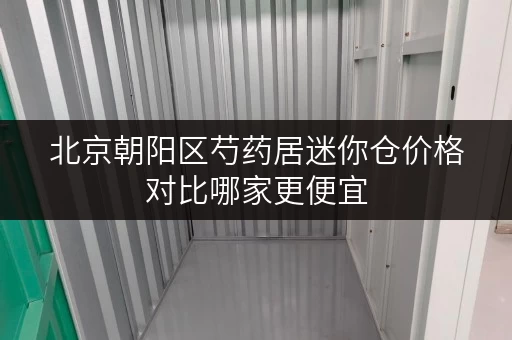 北京朝阳区芍药居迷你仓价格对比哪家更便宜