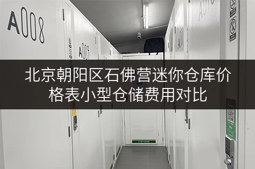 北京朝阳区石佛营迷你仓库价格表小型仓储费用对比
