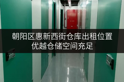 朝阳区惠新西街仓库出租位置优越仓储空间充足