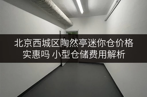 北京西城区陶然亭迷你仓价格实惠吗 小型仓储费用解析