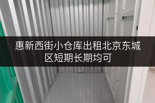 惠新西街小仓库出租北京东城区短期长期均可