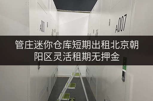 管庄迷你仓库短期出租北京朝阳区灵活租期无押金