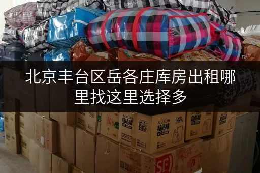 北京丰台区岳各庄库房出租哪里找这里选择多