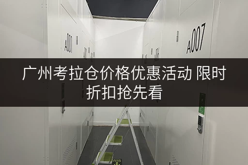 广州考拉仓价格优惠活动 限时折扣抢先看