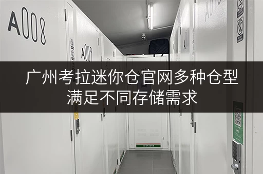 广州考拉迷你仓官网多种仓型满足不同存储需求