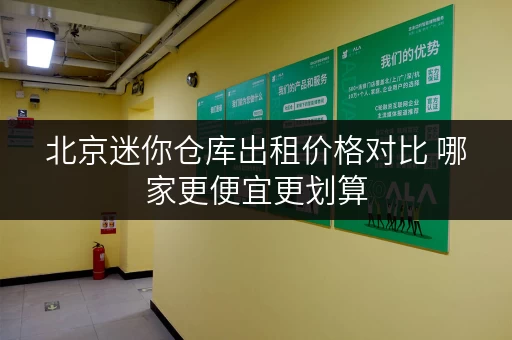 北京迷你仓库出租价格对比 哪家更便宜更划算