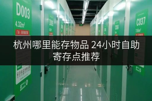 杭州哪里能存物品 24小时自助寄存点推荐