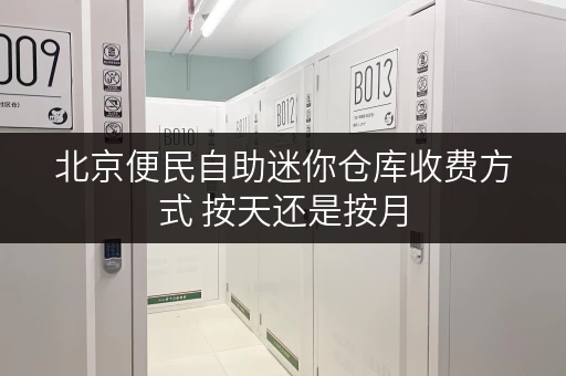 北京便民自助迷你仓库收费方式 按天还是按月