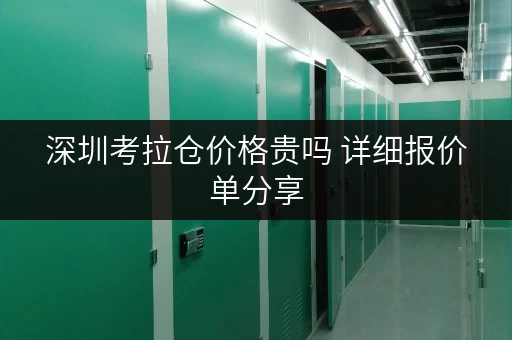 深圳考拉仓价格贵吗 详细报价单分享