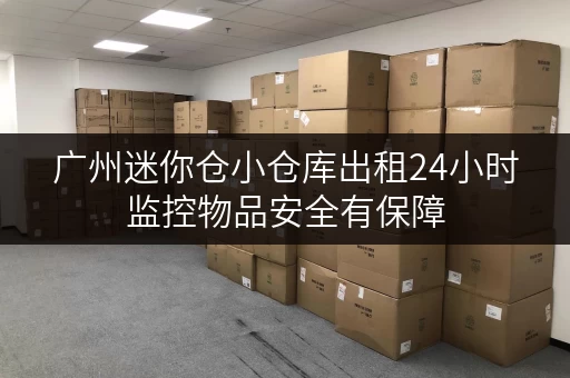 广州迷你仓小仓库出租24小时监控物品安全有保障