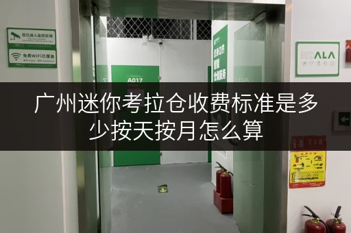 广州迷你考拉仓收费标准是多少按天按月怎么算