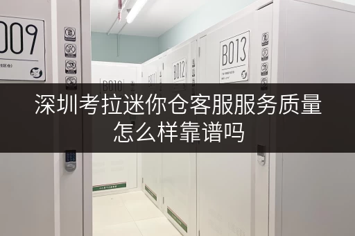 深圳考拉迷你仓客服服务质量怎么样靠谱吗