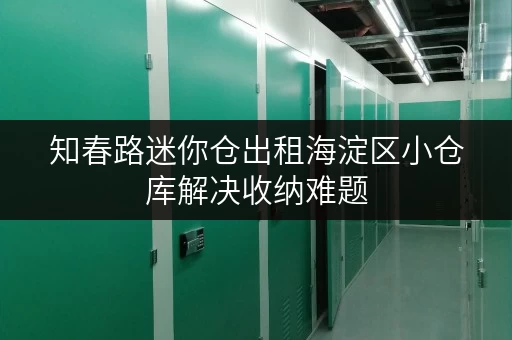 知春路迷你仓出租海淀区小仓库解决收纳难题 知春路迷你仓出租海淀区小仓库解决收纳难题