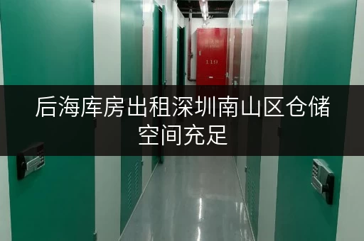 后海库房出租深圳南山区仓储空间充足