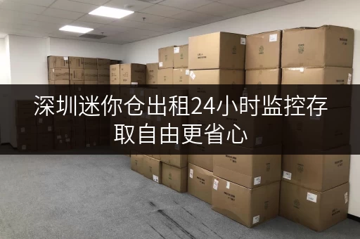 深圳迷你仓出租24小时监控存取自由更省心