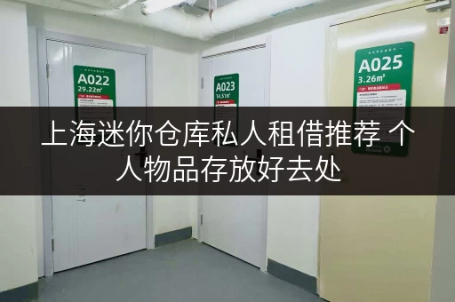 上海迷你仓库私人租借推荐 个人物品存放好去处