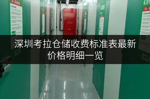 深圳考拉仓储收费标准表最新价格明细一览 深圳考拉仓储收费标准表最新价格明细一览