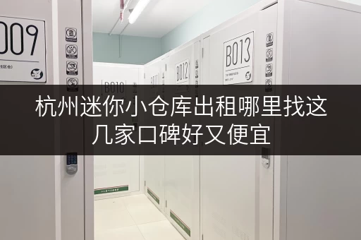 杭州迷你小仓库出租哪里找这几家口碑好又便宜 杭州迷你小仓库出租哪里找这几家口碑好又便宜