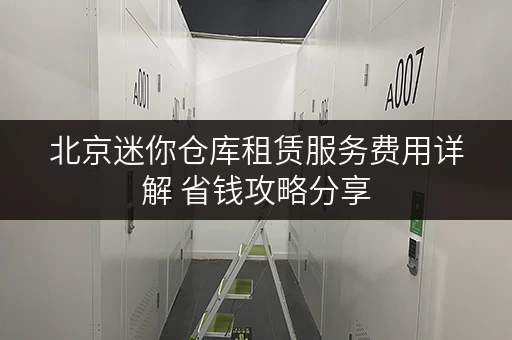 北京迷你仓库租赁服务费用详解 省钱攻略分享