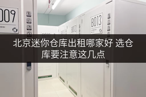 北京迷你仓库出租哪家好 选仓库要注意这几点 北京迷你仓库出租哪家好 选仓库要注意这几点