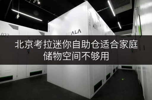 北京考拉迷你自助仓适合家庭储物空间不够用