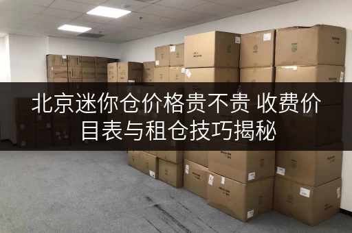 北京迷你仓价格贵不贵 收费价目表与租仓技巧揭秘 北京迷你仓价格贵不贵 收费价目表与租仓技巧揭秘