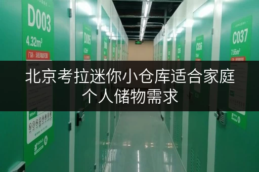 北京考拉迷你小仓库适合家庭个人储物需求 北京考拉迷你小仓库适合家庭个人储物需求