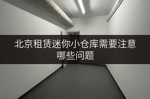 北京租赁迷你小仓库需要注意哪些问题 北京租赁迷你小仓库需要注意哪些问题