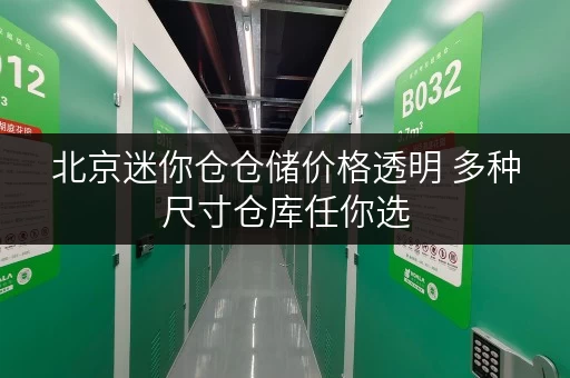 北京迷你仓仓储价格透明 多种尺寸仓库任你选 北京迷你仓仓储价格透明 多种尺寸仓库任你选