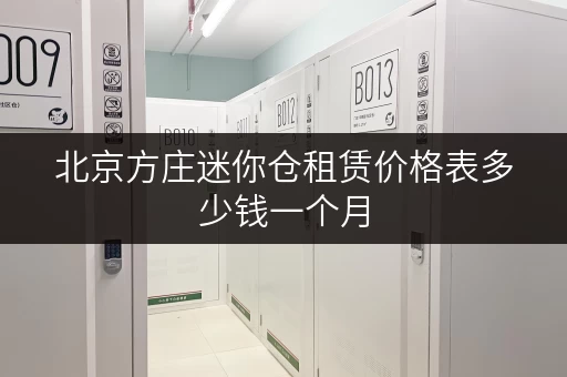 北京方庄迷你仓租赁价格表多少钱一个月