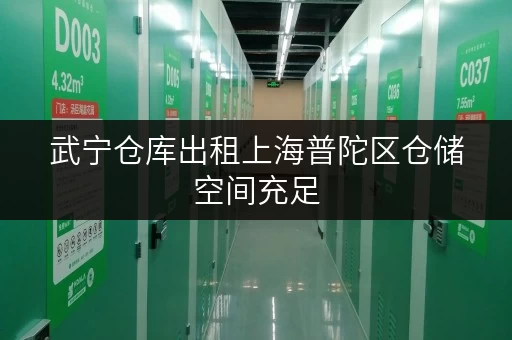 武宁仓库出租上海普陀区仓储空间充足