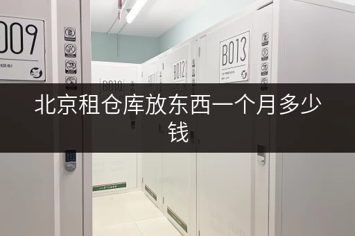 北京租仓库放东西一个月多少钱