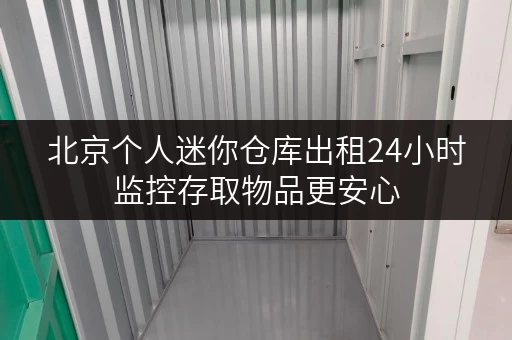 北京个人迷你仓库出租24小时监控存取物品更安心 北京个人迷你仓库出租24小时监控存取物品更安心