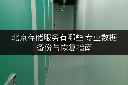北京存储服务有哪些 专业数据备份与恢复指南 北京存储服务有哪些 专业数据备份与恢复指南