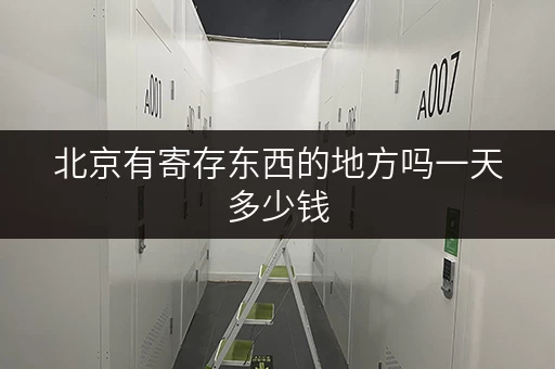 北京有寄存东西的地方吗一天多少钱