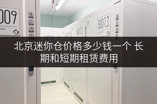 北京迷你仓价格多少钱一个 长期和短期租赁费用