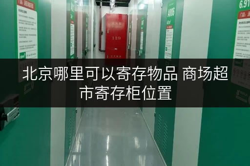 北京哪里可以寄存物品 商场超市寄存柜位置