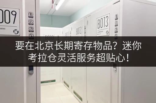 要在北京长期寄存物品？迷你考拉仓灵活服务超贴心！